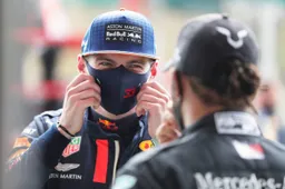 Verstappen niet geheel tevreden na kwalificatie: 'Zag dat Lewis daar ook last van had'