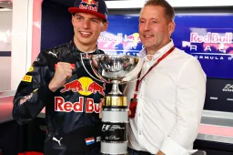 Verstappen over vader Jos: 'Dat doet niemand voor zijn zoon'