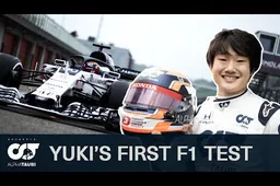 Video | Tsunoda vertelt over zijn 300 kilometer test voor AlphaTauri in Imola