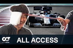 Video | Zo werd Tsunoda klaargestoomd voor zijn testsessie voor AlphaTauri