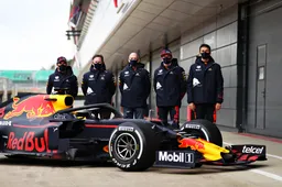 Horner ziet 'veel potentie' in nieuwe RB16B na eerste testdag