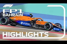 Video | Hoogtepunten eerste vrije training Grand Prix van Bahrein