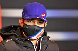 Ocon over incident met Pérez: 'Gelukkig hebben we niet teveel baantijd verloren'