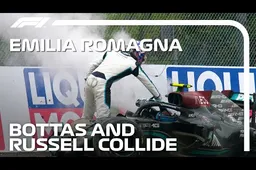 Video | De crash van Bottas en Russell met reacties