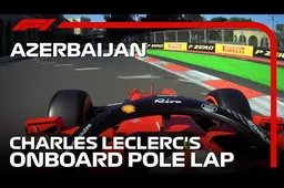 Video | De snelste ronde van Leclerc tijdens de kwalificatie in beeld