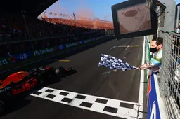 Verstappen over druk in Zandvoort: ‘Was opgelucht toen ik over de streep kwam’