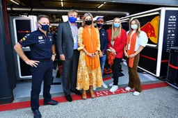 Koning Willem-Alexander zag titelrace Verstappen: 'Ik was de hele dag nerveus'