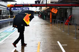 Grand Prix van Monaco afgevlagd wegens hevige regenval