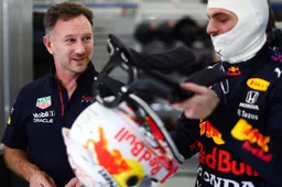 Horner ontkent gespannen relatie met Verstappen: 'Botsing gevolg van wens om te winnen'