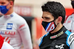 Ocon blij met ontwikkeling Alpine: 'Paracetamolletje was na afloop niet nodig'