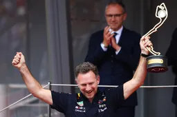 Ondertussen in de F1 | Horner gooit Sky Sports-presentator in het zwembad in Monaco