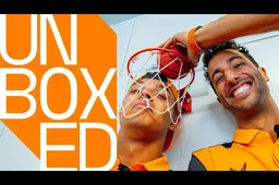 Video | Ricciardo en Norris scoren punten tijdens de race én tijdens het basketballen