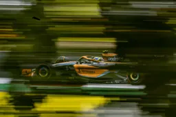 Norris na uitstekende P4: 'Russell heeft een beetje mijn spotlight afgepakt'