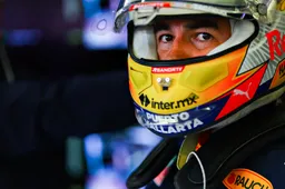 Niet fitte Pérez toch naar het podium: 'Ik was maar 80 procent dit weekend'