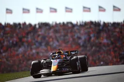 Startopstelling GP Nederland: Verstappen vanaf pole in thuisrace, Ferrari op twee en drie