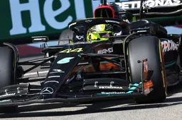 Wolff zag W14 in de lucht bungelen: 'Was net Cirque du Soleil'