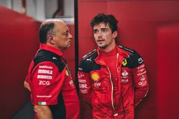 Leclerc bedankt 'enorm koele' Vasseur voor ommekeer binnen Ferrari