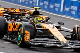 Norris blij verrast door snelheid McLaren: 'Dat hadden we echt niet verwacht!'