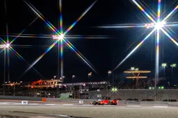 Het is maar goed dat Verstappen op het bochtige Losail International Circuit niets meer moet
