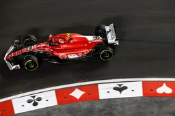 Sainz zag potentie op overwinning in Las Vegas: 'Ik ben heel teleurgesteld'