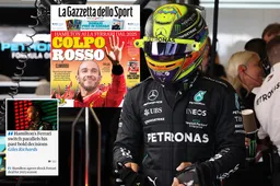 Zo kijken internationale media naar 'romantische' transfer Hamilton: 'Hij wil revanche op Verstappen'
