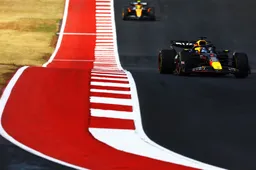 Brundle vol vraagtekens: 'Wie was er eigenlijk aan het inhalen bij de apex van de bocht, Verstappen of Norris?'