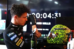 Norris laat de rest kansloos, Verstappen met dramatisch gevoel naar slecht resultaat