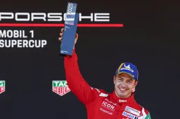Schouten (24) imponeert in debuutseizoen Porsche Supercup: 'Ik wil laten zien dat ik hier thuishoor'