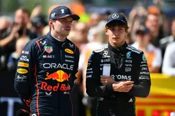 Antonelli deelt kort gesprekje met Verstappen: 'Later nog eens met hem praten'