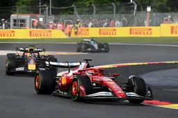 Leclerc genoot van kat-en-muis-spel met Verstappen: 'Hij reed telkens dezelfde tijden'