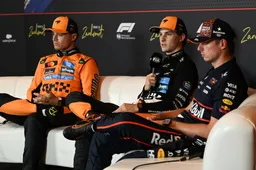 Verstappen met gevatte reactie in persconferentie: 'Zal me worst wezen, mijn probleem is het niet'
