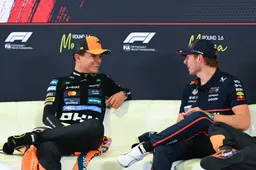 Norris weet dat hij 'nooit' zo goed zal zijn als Verstappen: 'Hij is in dat F1-zitje geboren'