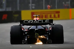 Verstappen op kleine achterstand in chaotische sessie, Norris betrokken bij apart pitstraatincident