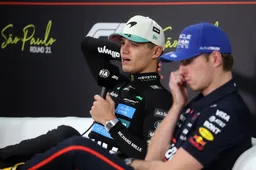 Nieuwe zege van Norris overschaduwd door heldenrit Verstappen: 'Beet van zich af in de persconferentie'