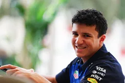 Hadjar maakt zichzelf al bang: 'Ik ben de klos voor de rest van het seizoen’