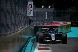 Mercedes ziet perfecte reeks eindigen in Miami: "Concurrentie heeft meer gevonden dan wij"