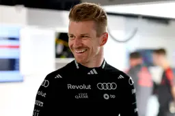 Hülkenberg ziet weinig ruimte voor Verstappen op Le Mans: "Beetje te druk"