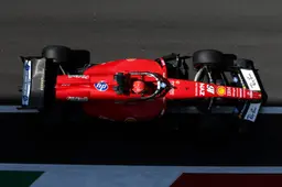 Grand Prix van Italië stilgelegd na zware crash van Leclerc, eerder Ferrari-incident bij de start