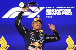 Internationale media onder de indruk van Verstappen: "De tovenaar van Singapore"