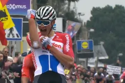 Weergaloze Van der Poel klopt wereldtop van kop af in sprint Brabantse Pijl