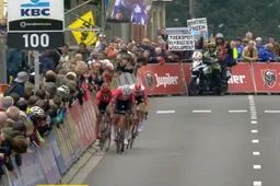 Brabantse Pijl | Matthews teleurgesteld: 'Ik werd geblokkeerd in de sprint'