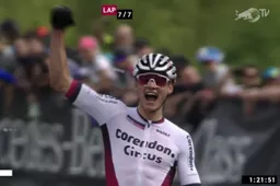 Tien tweets over knappe eerste MTB-zege Van der Poel: 'Talent uit miljarden'