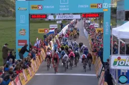 Bol grijpt nieuwe zege en pakt leiderstrui na eerste rit Ronde van Noorwegen