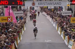 Hagen wint derde rit Noorwegen en rijdt Bol uit leiderstrui; Nieuwenhuis tweede