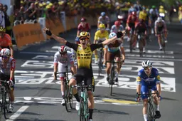 Van Aert geniet na: 'Een grote vis gepakt, Touretappe is geen gewone koers'