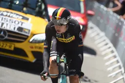 Reactie zilveren Van Aert: 'Ik heb een toptijdrit gereden'