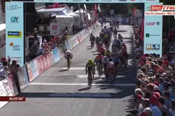 Aristi sprint naar zege in etappe twee Tour du Limousin, Calmejane blijft in geel