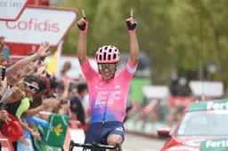Higuita klopt Bernal en Alaphilippe in spannende rit Tour Colombia