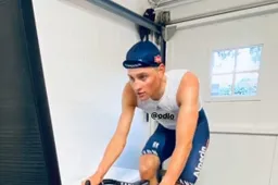 Gespot op Strava: Zwiftdiscipline Van Baarle; rit Van der Poel 'loopt uit de hand'