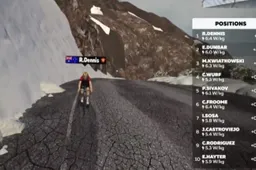 Oppermachtige Dennis rijdt zijn ploeggenoten in de vernieling in eRace INEOS